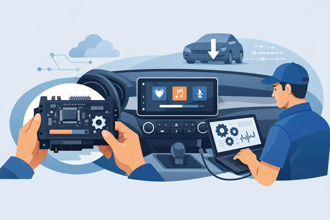 Program Replacement Infotainment Module the Right Way
