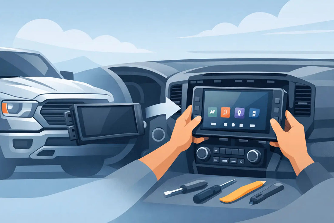 Ram 1500 Factory Touchscreen Replacement Guide