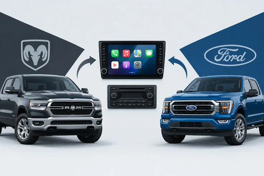 Top Factory Radio Retrofits for Ram and Ford