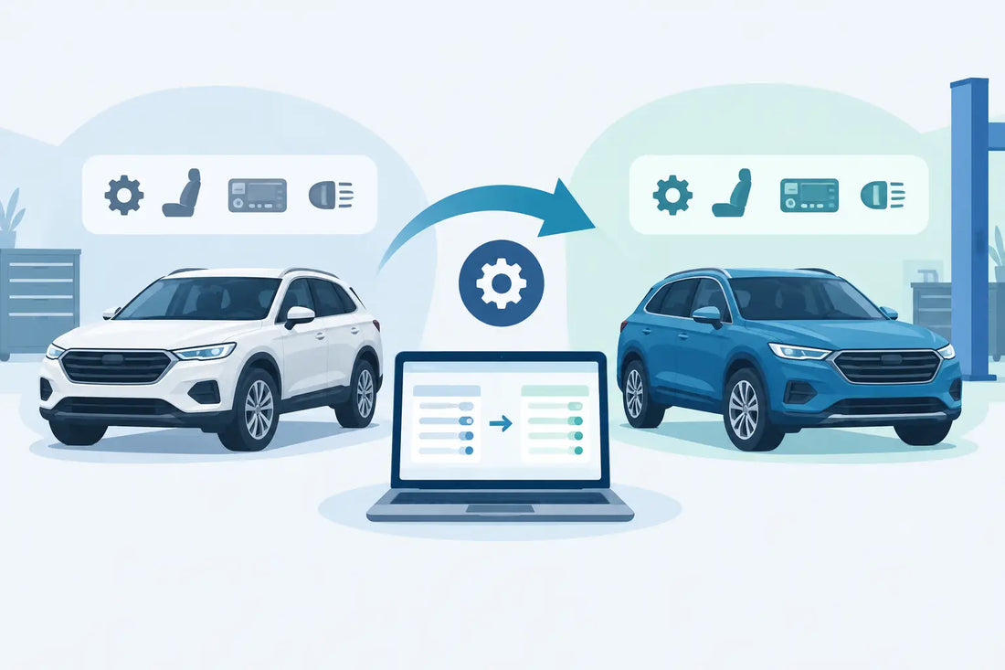 Transfer Vehicle Settings After a Retrofit