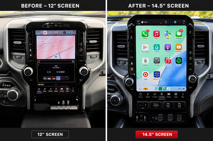2025-2026 RAM 1500 OEM Uconnect 5 Infotainment System with 14.5-inch Screen