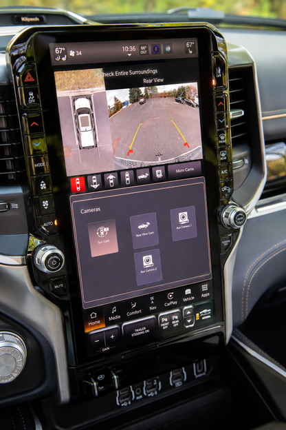 2025-2026 RAM 1500 OEM Uconnect 5 Infotainment System with 14.5-inch Screen