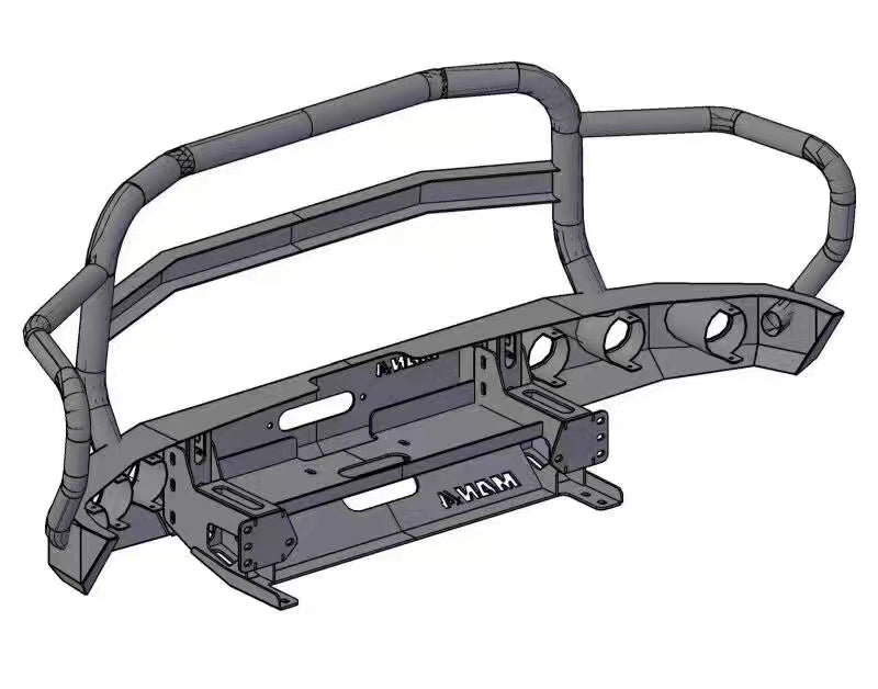 Premium Front Bumper with Bull Bar for Toyota Tundra 2014-2021