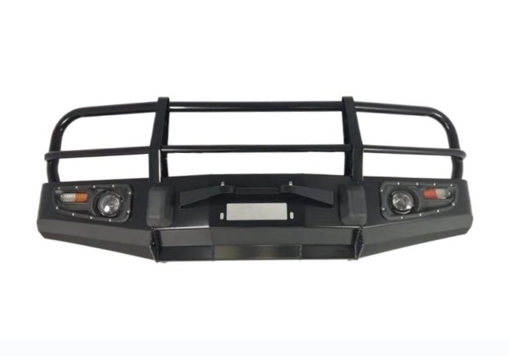 Premium Front Bumper with Bull Bar for Lexus LX450 / Toyota Land Cruiser LC80 1990-1997