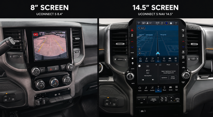 2025-2026 RAM 1500 OEM Uconnect 5 Infotainment System with 14.5-inch Screen