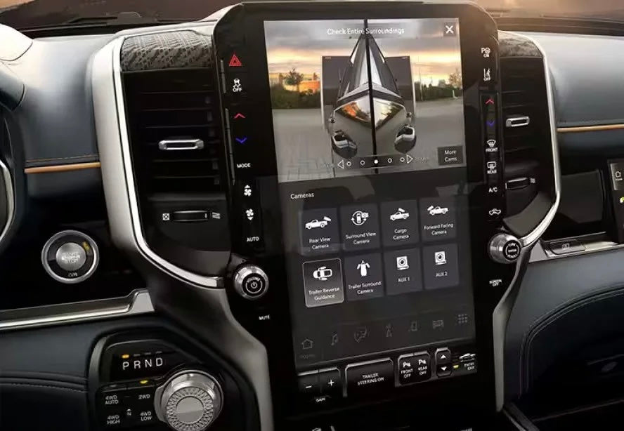 2025-2026 RAM 1500 OEM Uconnect 5 Infotainment System with 14.5-inch Screen