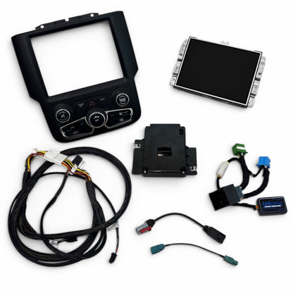 2013-2024 Ram 1500 Classic & 2013-2018 Heavy Duty Uconnect 5 UBD Upgrade Kit – 8.4-Inch Display with Wireless Apple CarPlay & Android Auto