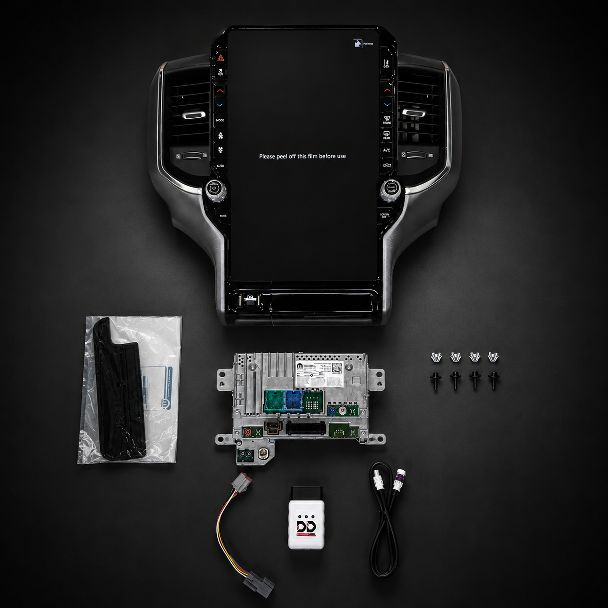 2025-2026 RAM 1500 OEM Uconnect 5 Infotainment System with 14.5-inch Screen