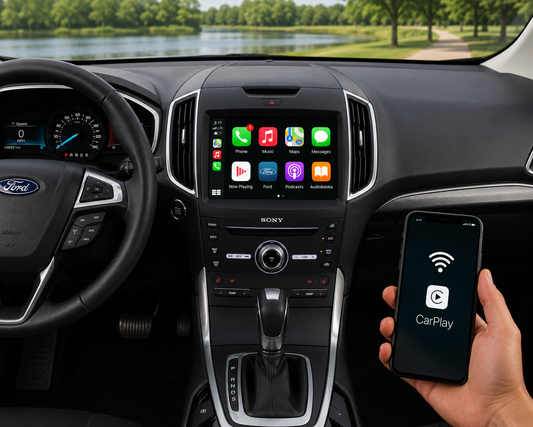 2016-2020 Ford Edge Sync 2 to Sync 3 OEM Upgrade Kit with Wireless Apple CarPlay & Android Auto
