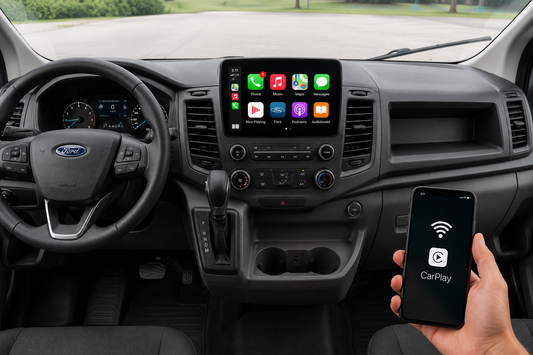 2020+ Ford Transit Sync 2 to Sync 3 OEM Upgrade Kit with Wireless Apple CarPlay & Android Auto