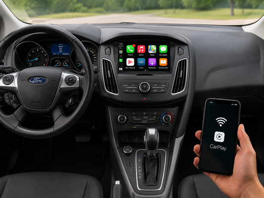 2016-2018 Ford Focus Sync 2 to Sync 3 OEM Upgrade Kit with Wireless Apple CarPlay & Android Auto
