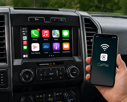 2013-2020 Ford F-150 Sync 2 to Sync 3 OEM Upgrade Kit with Wireless Apple CarPlay & Android Auto