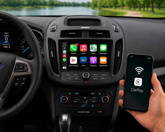 2016-2020 Ford Escape Sync 2 to Sync 3 OEM Upgrade Kit with Wireless Apple CarPlay & Android Auto
