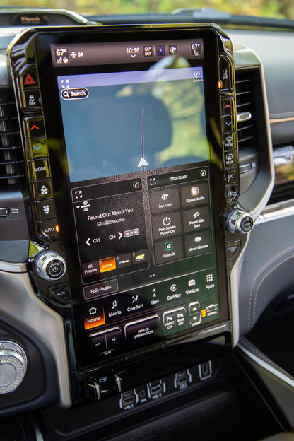 2025-2026 RAM 1500 OEM Uconnect 5 Infotainment System with 14.5-inch Screen