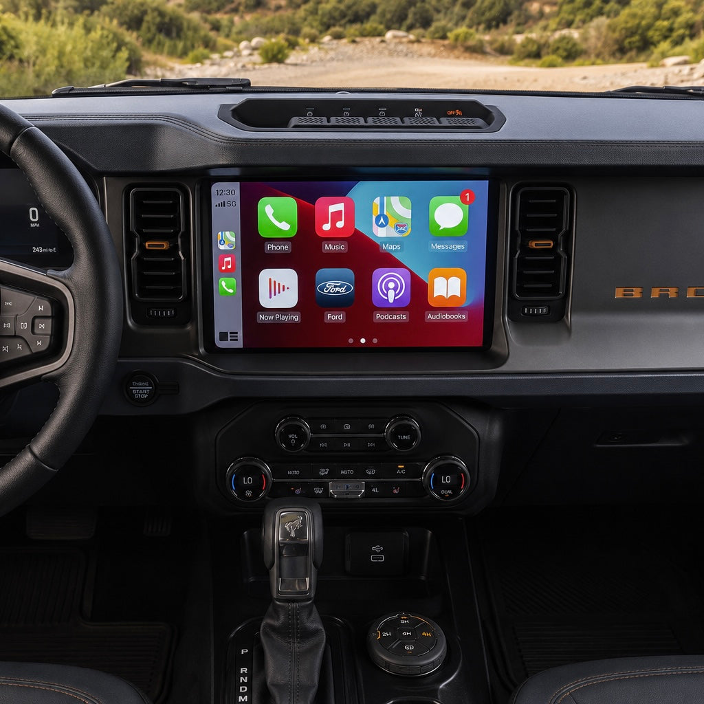 2021-2024 Bronco 8'' to 12'' OEM Screen Upgrade kit