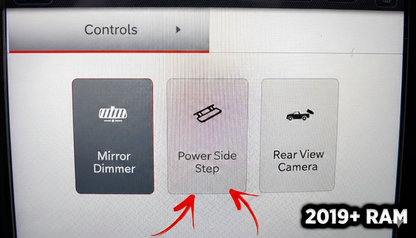 2019–2024 Ram 1500/2500/3500 OEM Mopar Power Running Boards (Crew cab)