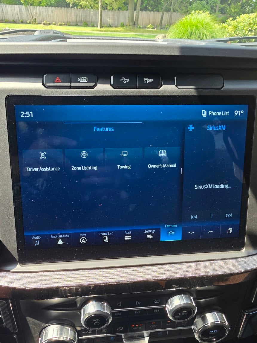 2015-2020 Ford F-150/250/350/450 OEM SYNC 4 Upgrade Kit with new style 12-Inch Touchscreen