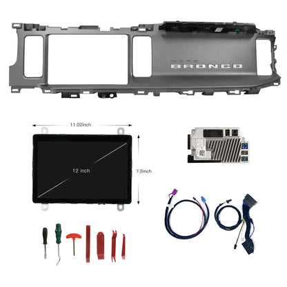 2021-2024 Bronco Sync4 Upgrade from 8'' to 12'' OEM Screen