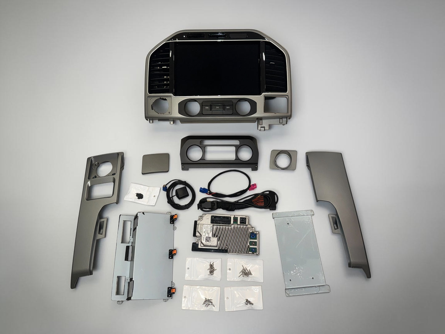 2015-2020 Ford F-150 OEM SYNC 4 Upgrade Kit with 12-Inch Touchscreen Including Wireless Apple CarPlay & Android Auto