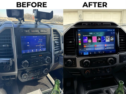 2015-2020 Ford F-150 OEM SYNC 4 Upgrade Kit with 12-Inch Touchscreen Including Wireless Apple CarPlay & Android Auto