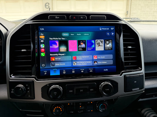 2015-2020 Ford F-150 OEM SYNC 4 Upgrade Kit with 12-Inch Touchscreen Including Wireless Apple CarPlay & Android Auto