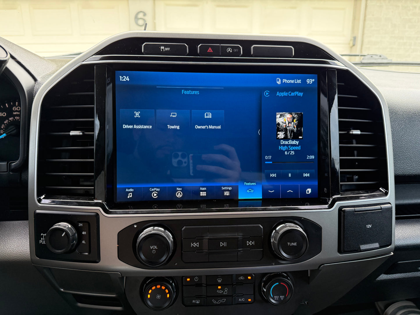 2015-2020 Ford F-150 OEM SYNC 4 Upgrade Kit with 12-Inch Touchscreen Including Wireless Apple CarPlay & Android Auto