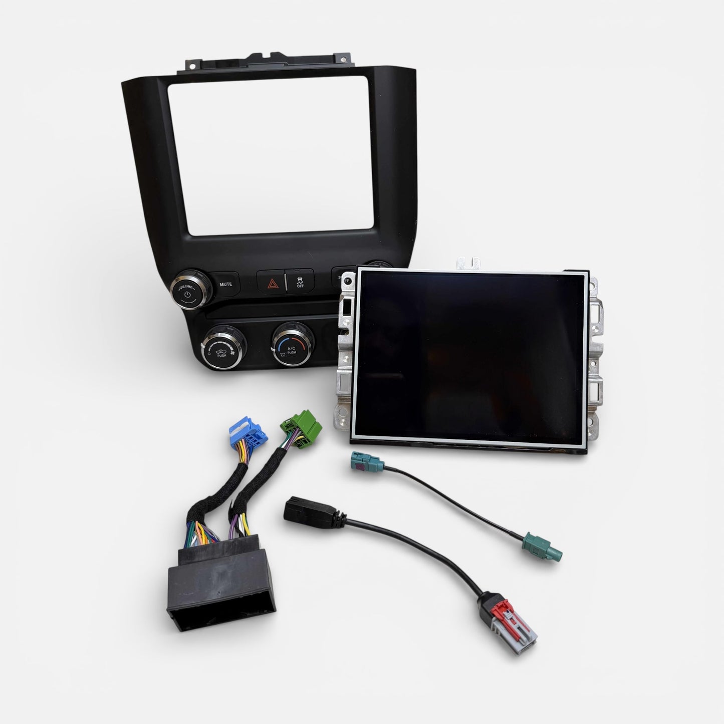 2019–2024 RAM 1500/2500/3500 UBD Uconnect 5 8.4″ Touchscreen Upgrade Kit (Wireless CarPlay / Android Auto)