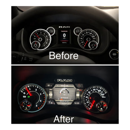 2019-2024 Ram 1500 2500 3500 HD Truck Speedometer EVIC Instrument Panel Cluster