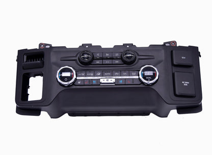 Ford Expedition Sync 4 upgrade kit climate control and media panel with OEM buttons, shown on a white background