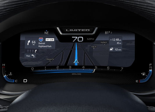 RAM 1500 12 inch digital cluster retrofit kit